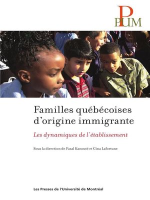 cover image of Familles québécoises d'origine immigrante